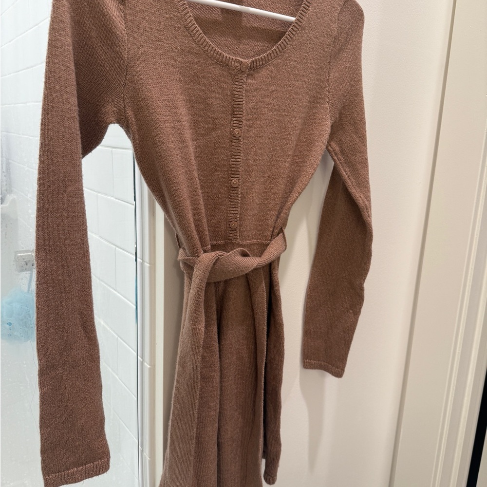 Abercrombie Kids Brown Long Sleeve Dress